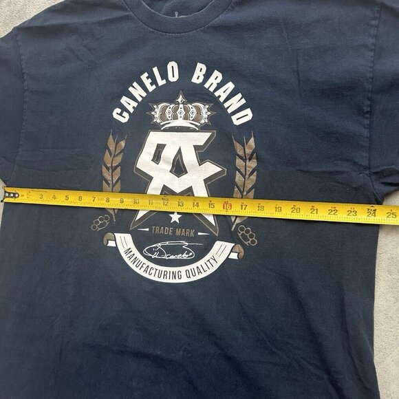 Canelo Alvarez Shirt Mens 2XL Blue Canelo Brand Manufacturing Quality CA Logo - Picture 3 of 8